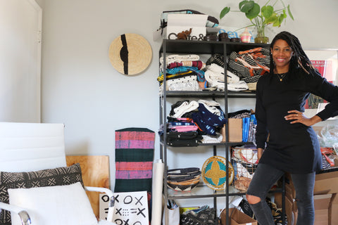 Nasozi in xN Studio offices, USA