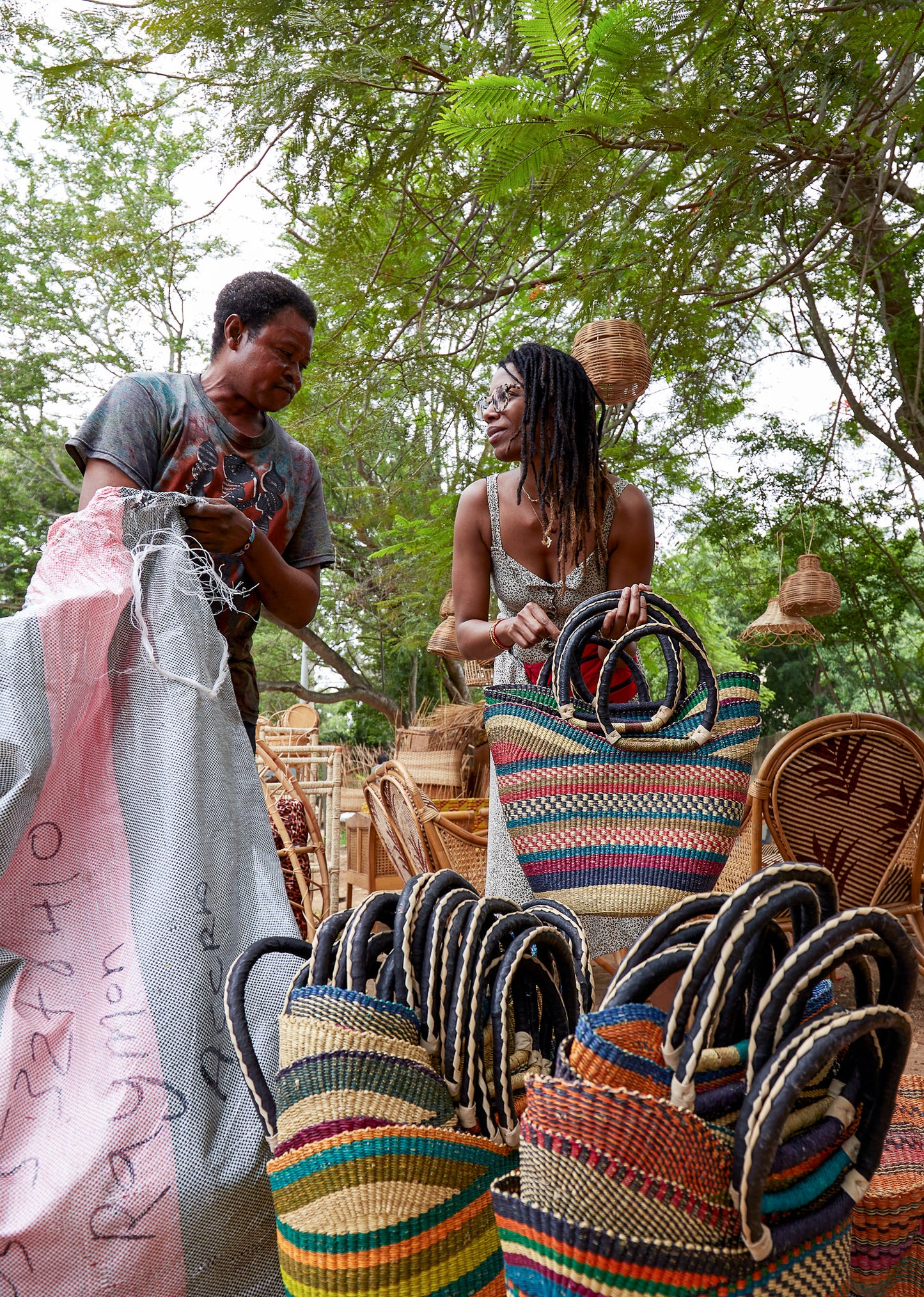 Bolga Market Tote