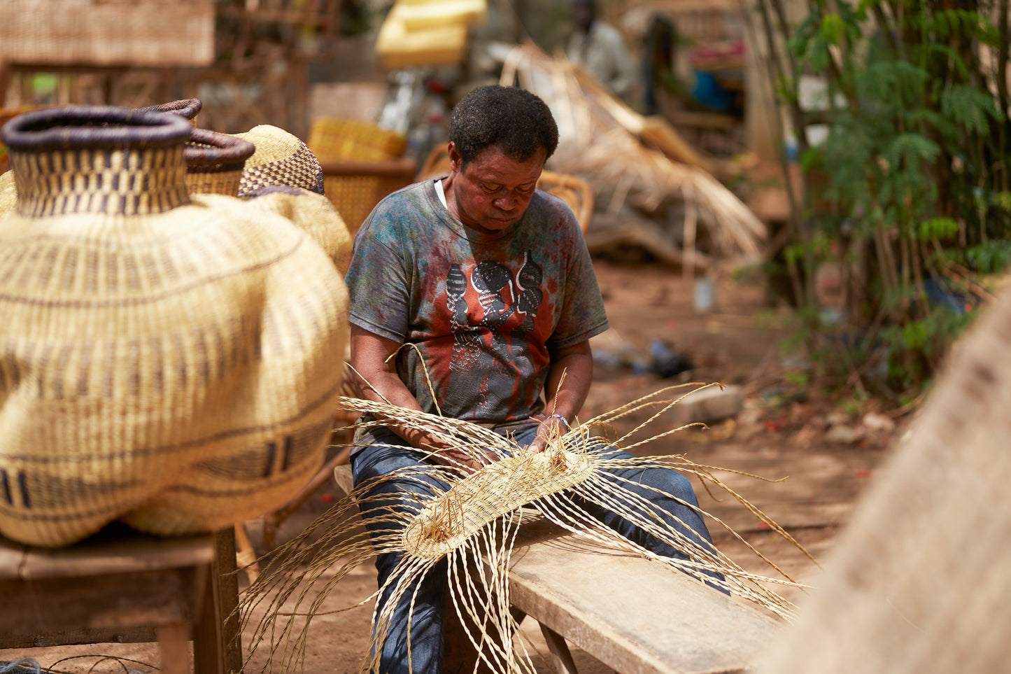 Bolga Market Tote