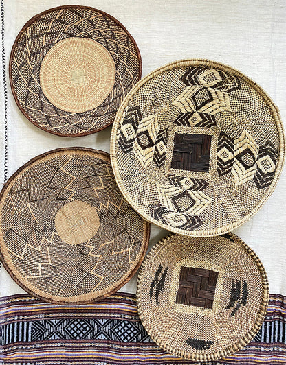Tonga and Binga Basket from Zambia and Zimbabwe -  ZZ Double