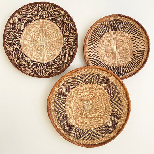 Tonga and Binga Baskets from Zambia and Zimbabwe - Various