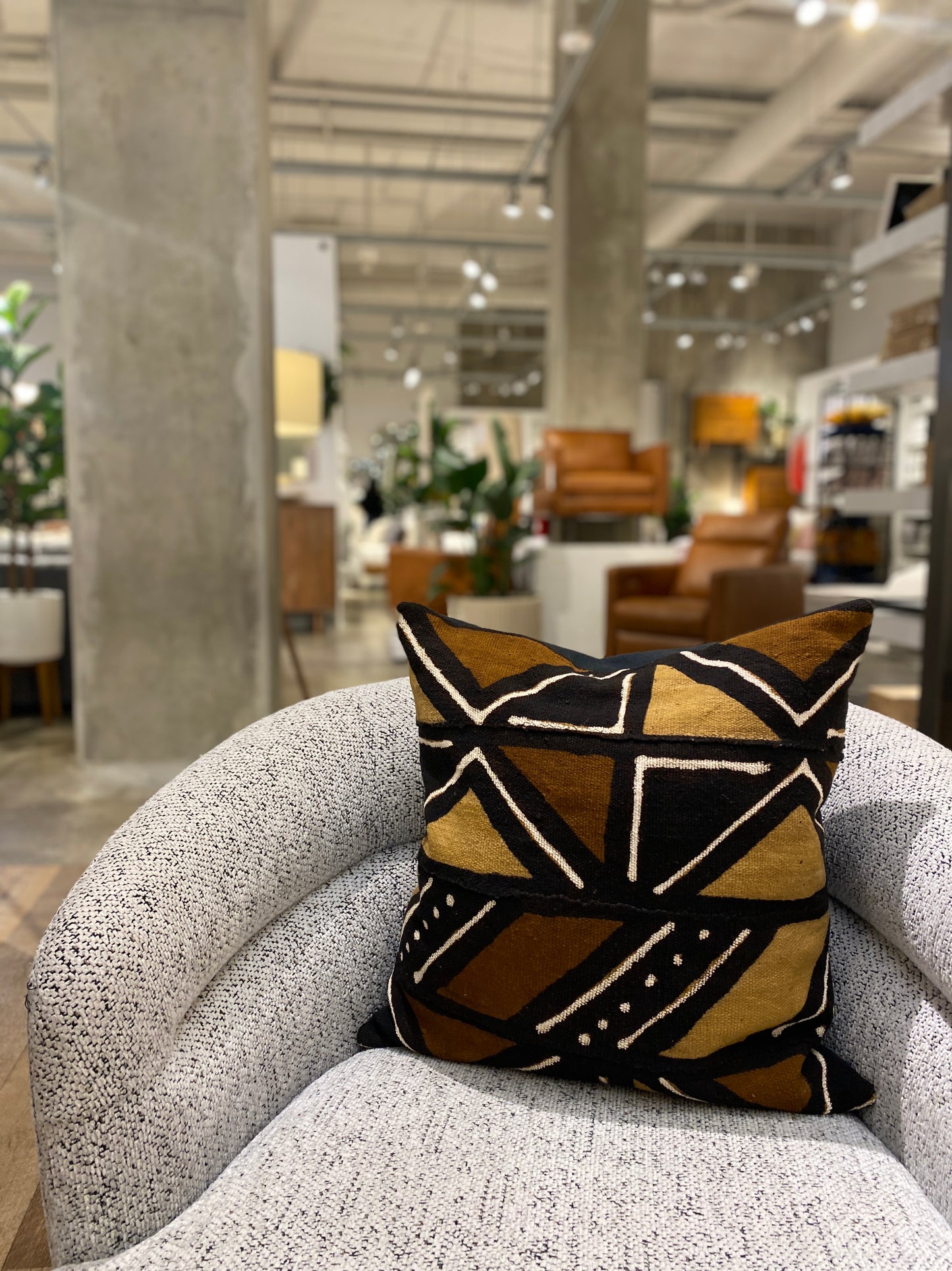 BOGOLAN Mudcloth Pillow Covers (Earth tones)