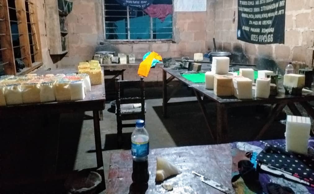 Fair Trade Batik studio in Mwanza Tanzania