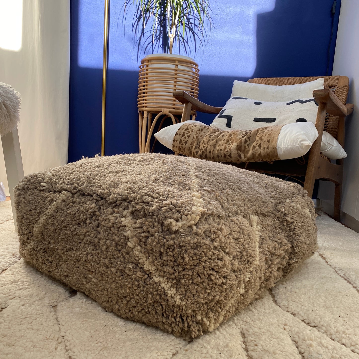 Berber Moroccan Pouf - Sahara Sands