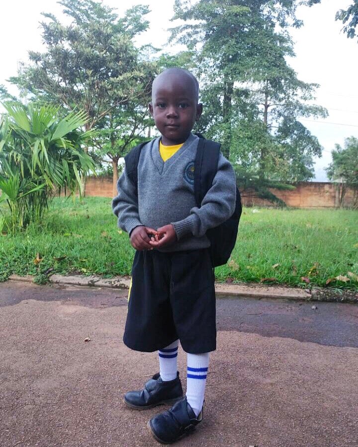 Our social impact work benefits the children of Mukono, Uganda. Obo is one of our primary education scholarship recipients.