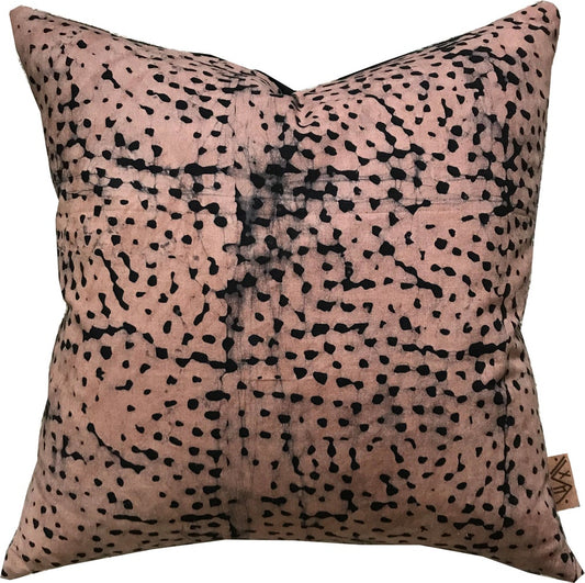 Fair Trade batik textile home goods for modern Boho home, pillows made in Ghana in partership with Osei-Duro. African home decor and textiles.