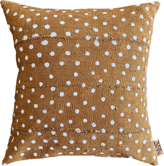 TURMERIC Farani Mudcloth Pillow Cover